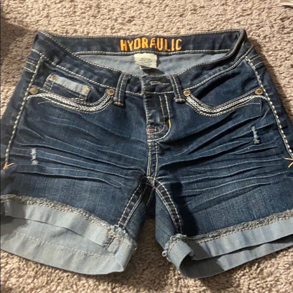 jean shorts